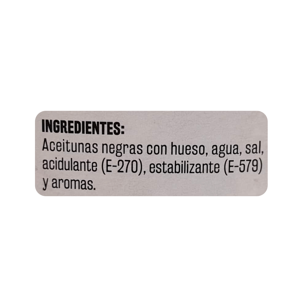 Aceitunas negras con hueso Vima Foods (1.9 Kg / 4.18 lb) - Miniatura 3