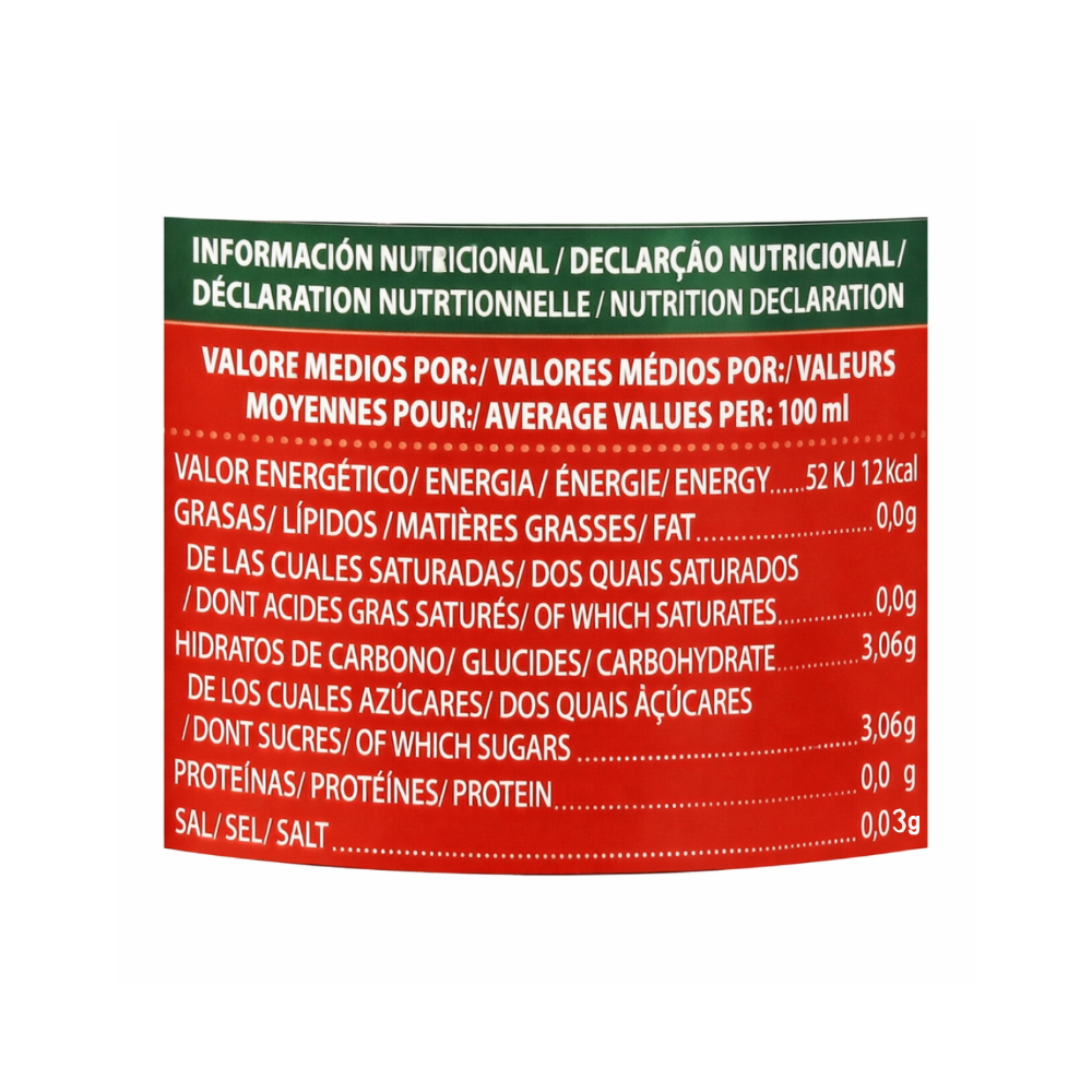 Bebida refrescante sabor cola Del Sol (24 x 330 ml) - Miniatura 3