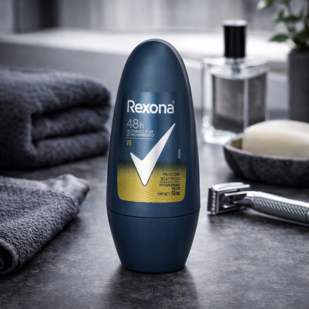 Desodorante antitranspirante Roll on Rexona (50 ml) - Miniatura 4