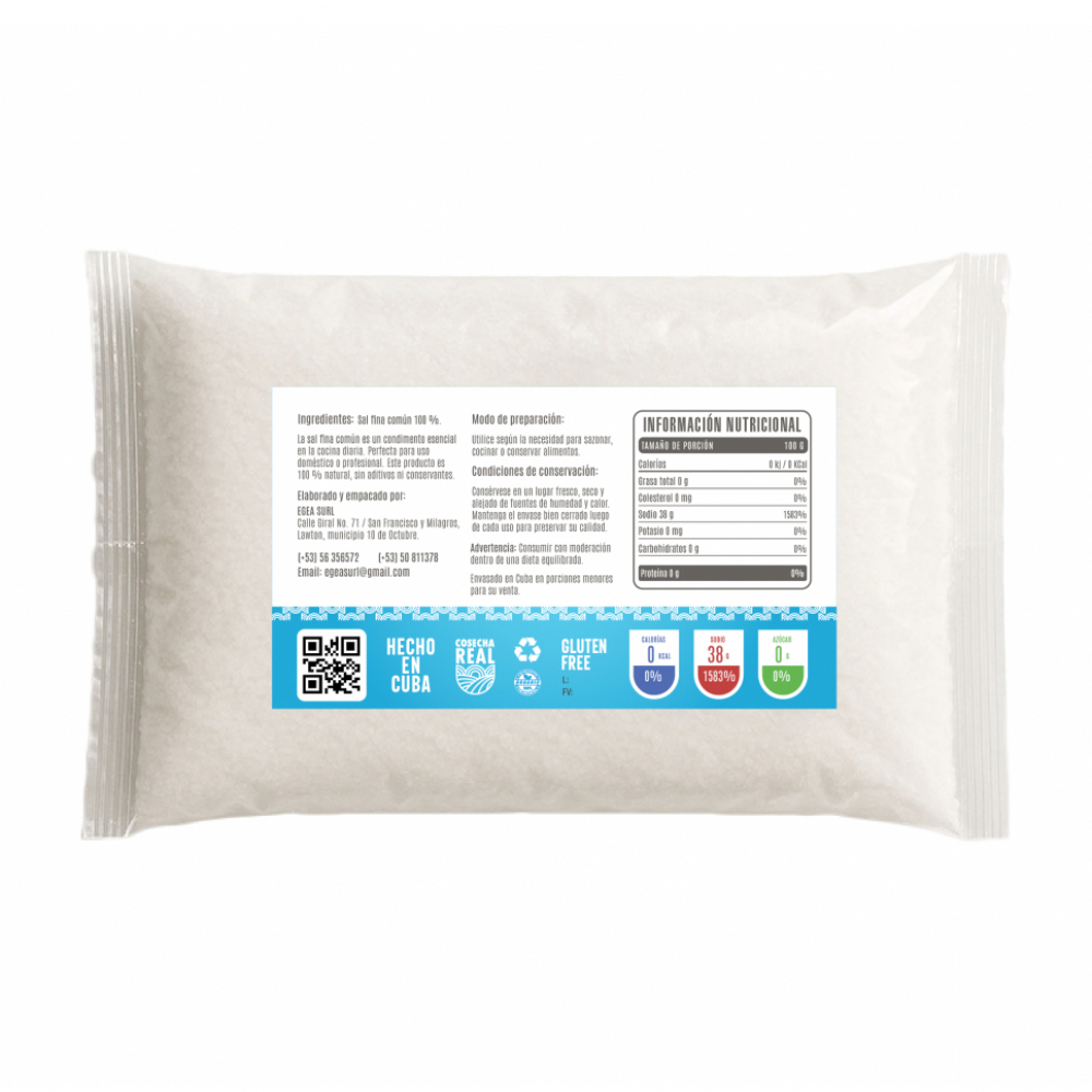 Sal fina común Cosecha Real (10 x 1 kg / 2.2 lb) - Miniatura 3