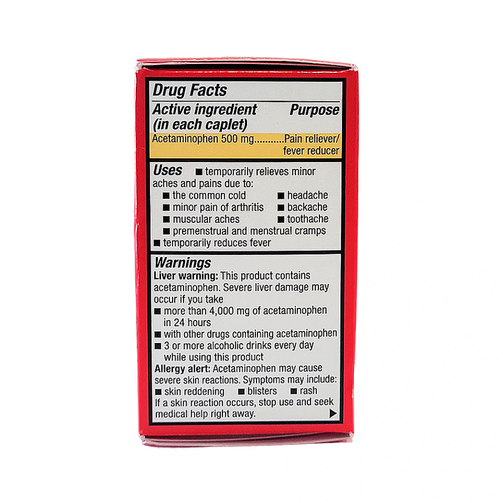 Acetaminofén 500 mg Major (24 cápsulas) - Miniatura 2