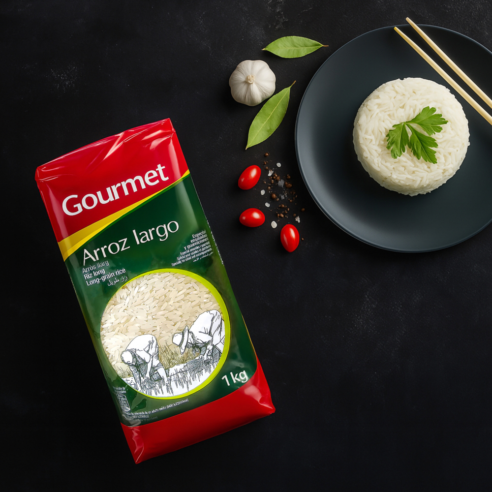 Arroz largo Gourmet (4 x 1 kg / 2.2 lb) - Miniatura 4