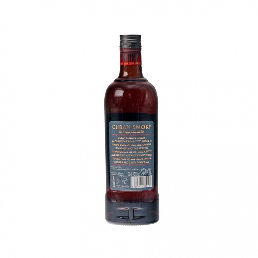 Ron Cuban Smoky 40 % vol Havana Club (700 ml) - Miniatura 2