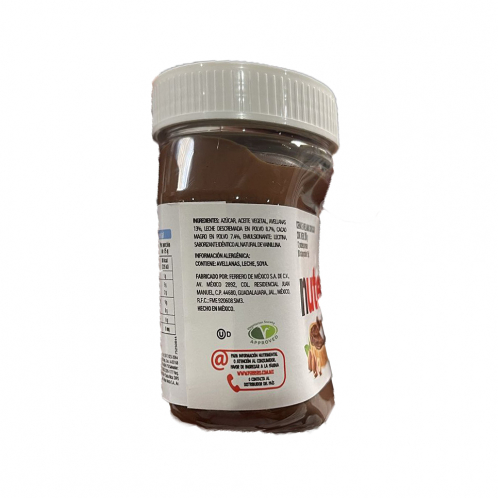 Crema de avellanas con cacao Nutella Ferrero (200 g / 7.05 oz) - Miniatura 2