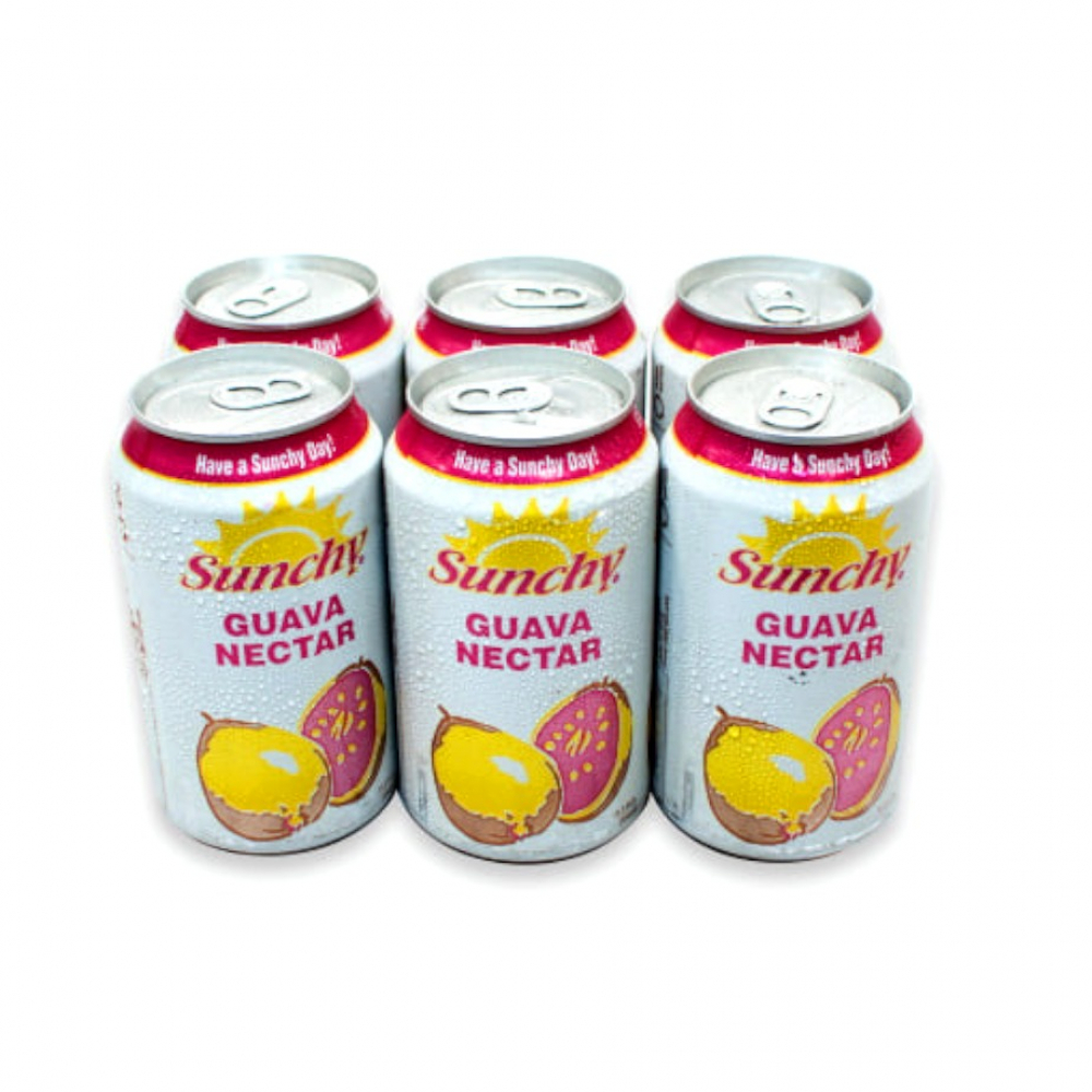 Néctar de guayaba Sunchy (6 x 334 ml) - Imagen 1