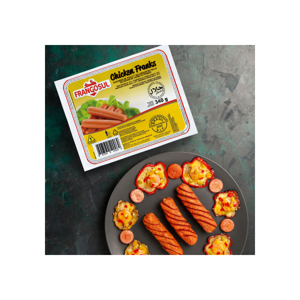 Pechuga de pollo sin piel y sin hueso Carrer 2 kg + Salchichas de pollo Frangosul 2 x 340g - Miniatura 3