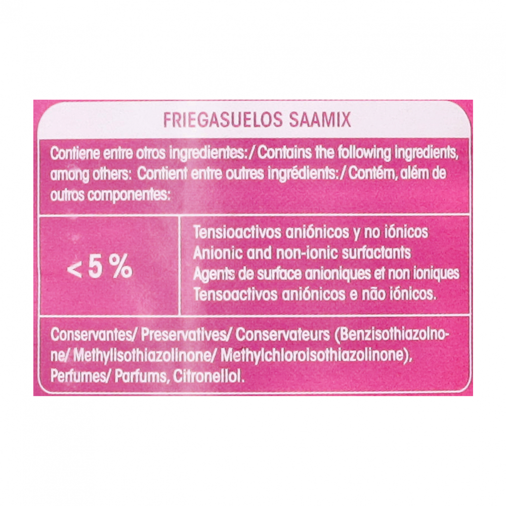 Friegasuelos floral Saamix (1.5 L) - Miniatura 3