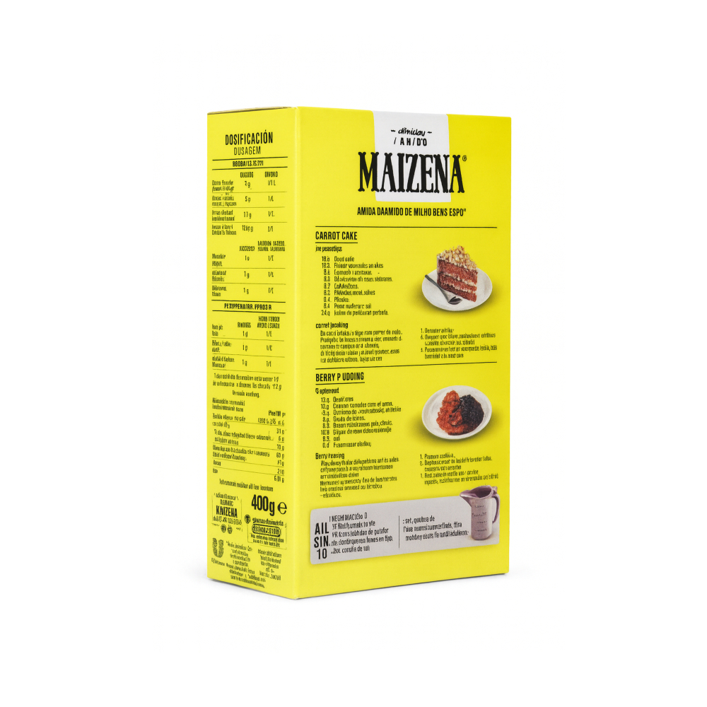 Harina fina de maíz Maizena (400 g / 14.10 oz) - Miniatura 2
