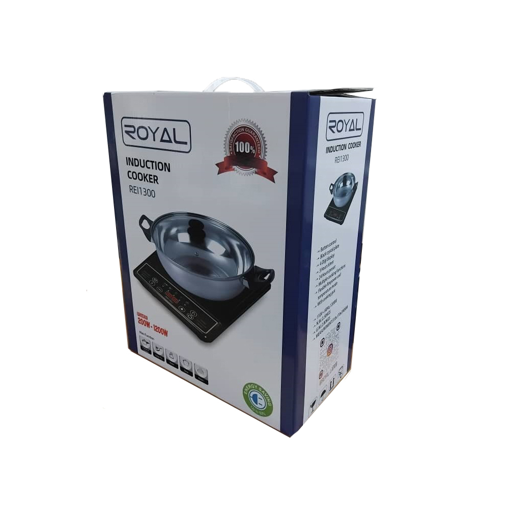 Estufa de inducción y sartén Royal REI1300 - Miniatura 2