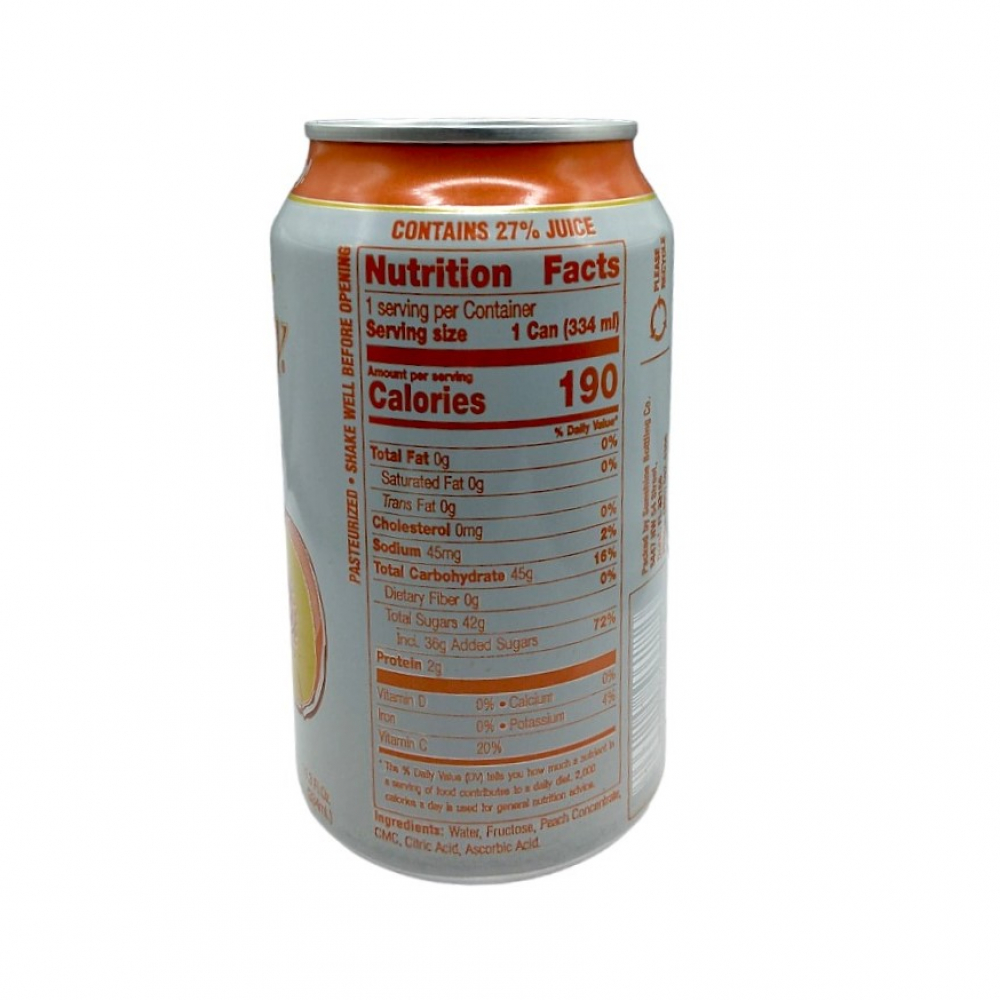 Néctar de melocotón Sunchy (334 ml / 11.3 fl oz) - Miniatura 2