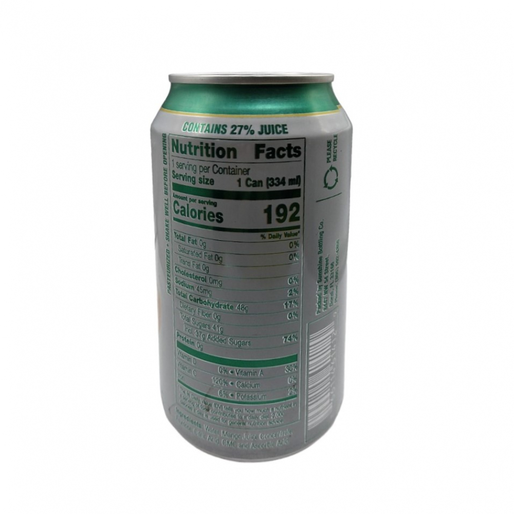 Néctar de mango Sunchy (334 ml / 11.3 fl oz) - Miniatura 2