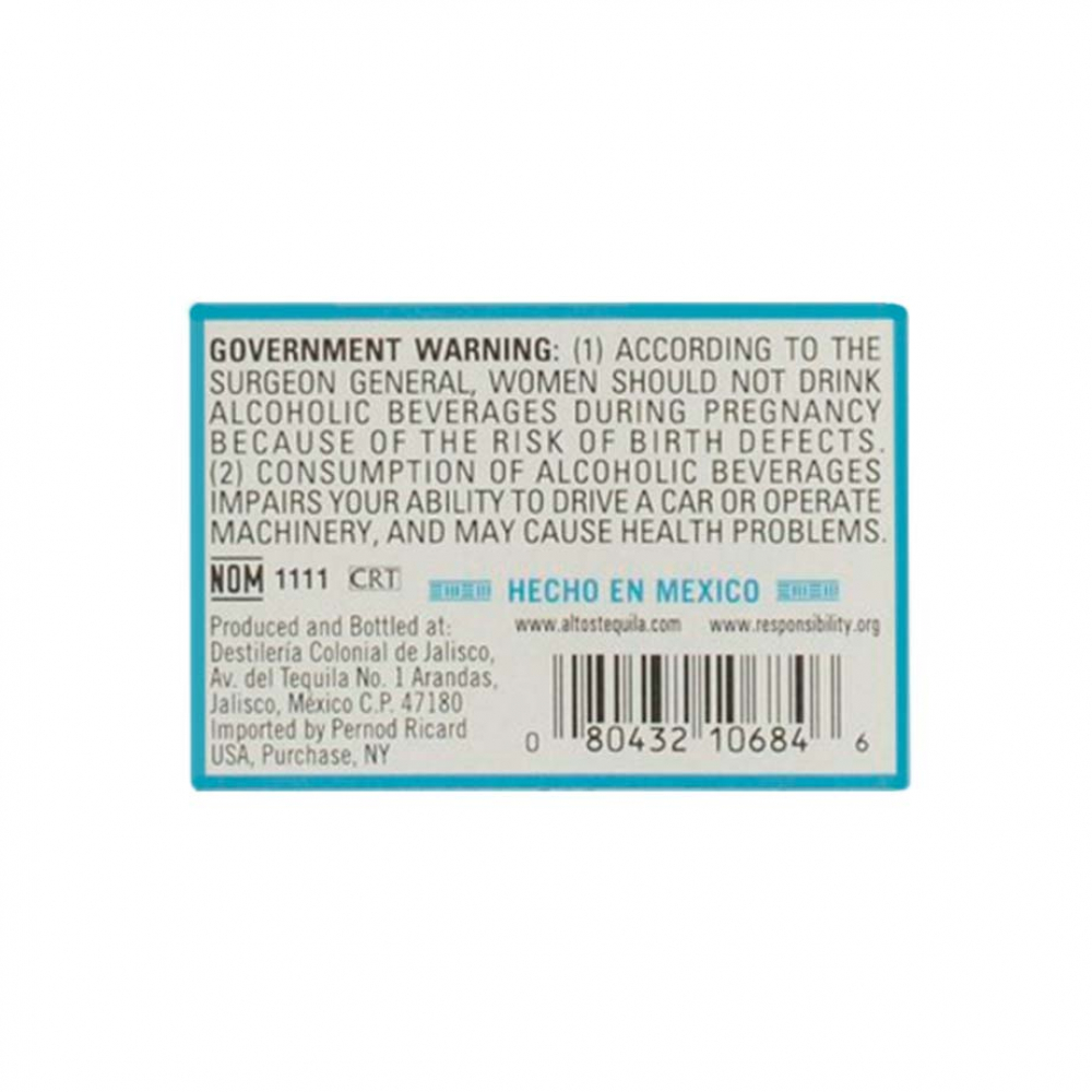 Tequila de plata 38 % vol Olmeca Altos (700 ml) - Miniatura 3