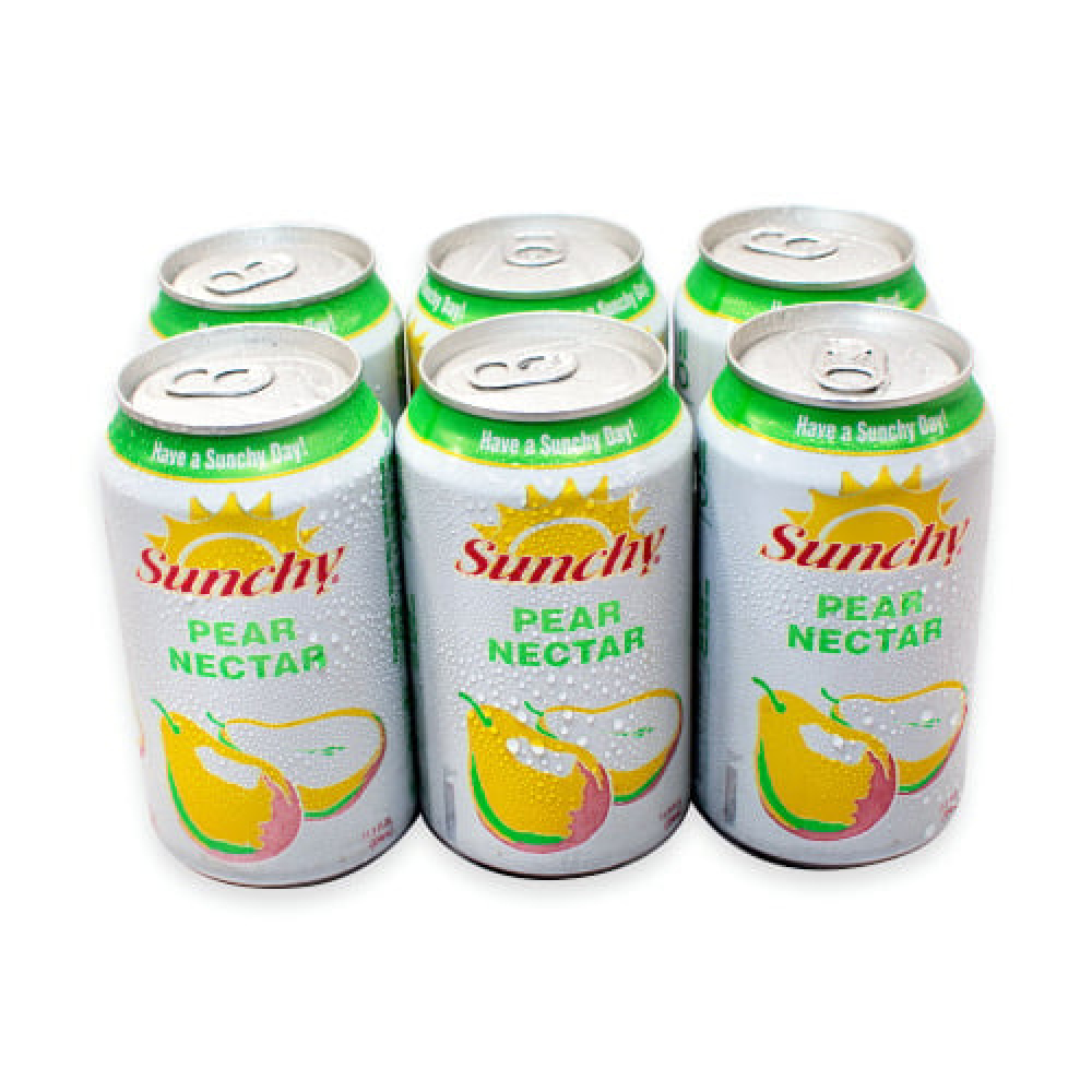Néctar de pera Sunchy (6 x 334 ml) - Imagen 1