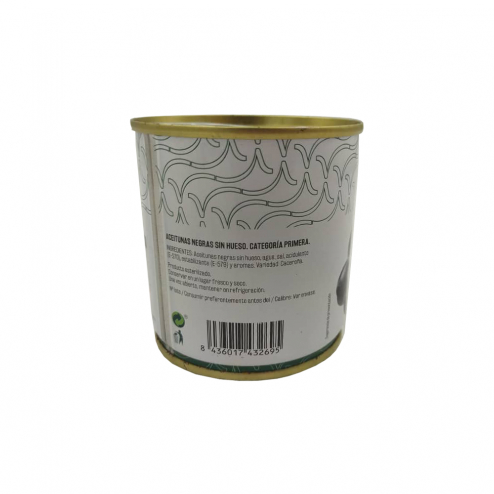 Aceitunas negras sin hueso Vima Foods (190 g / 6.7 oz) - Miniatura 2