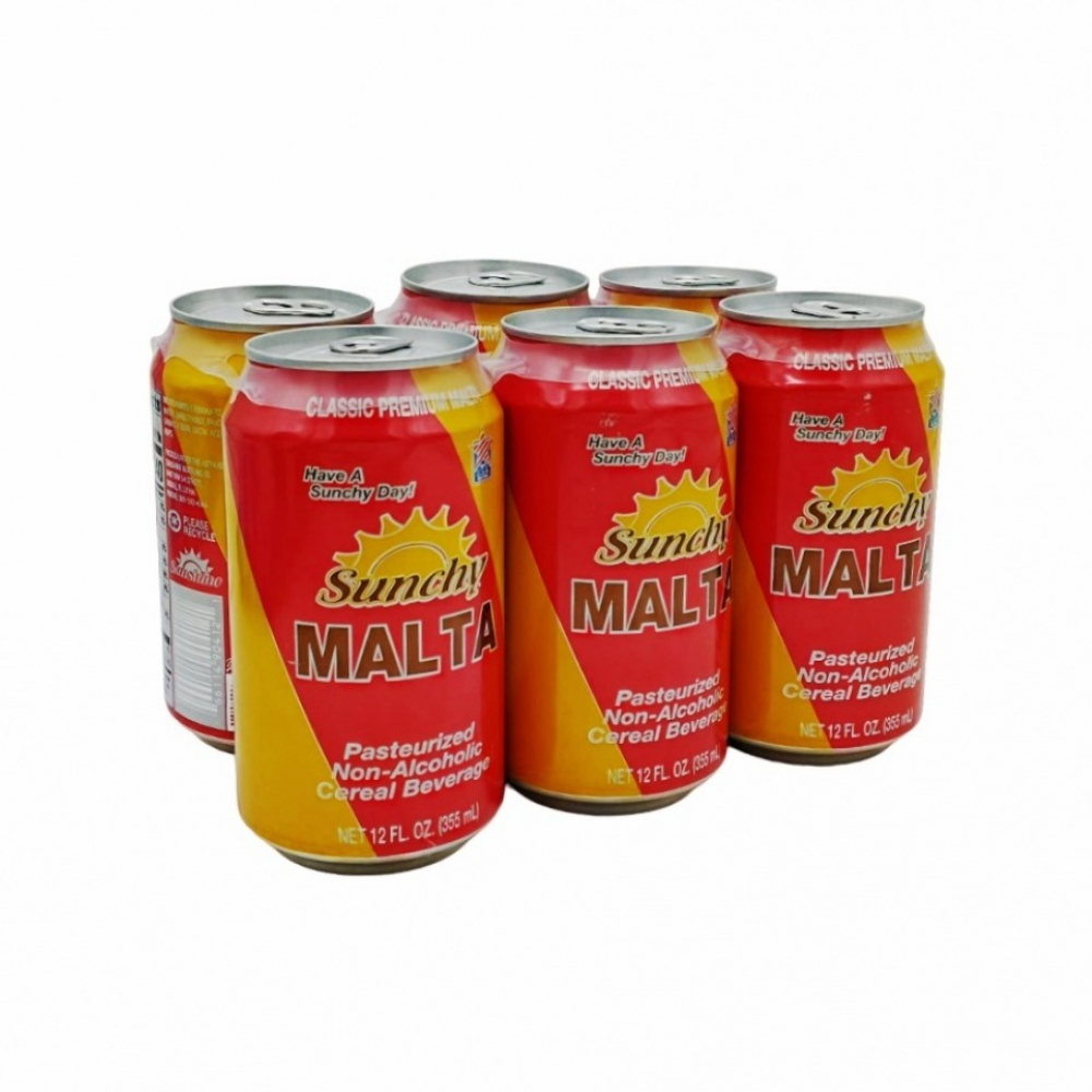 Malta Sunchy (6 x 355 ml) - Imagen 1