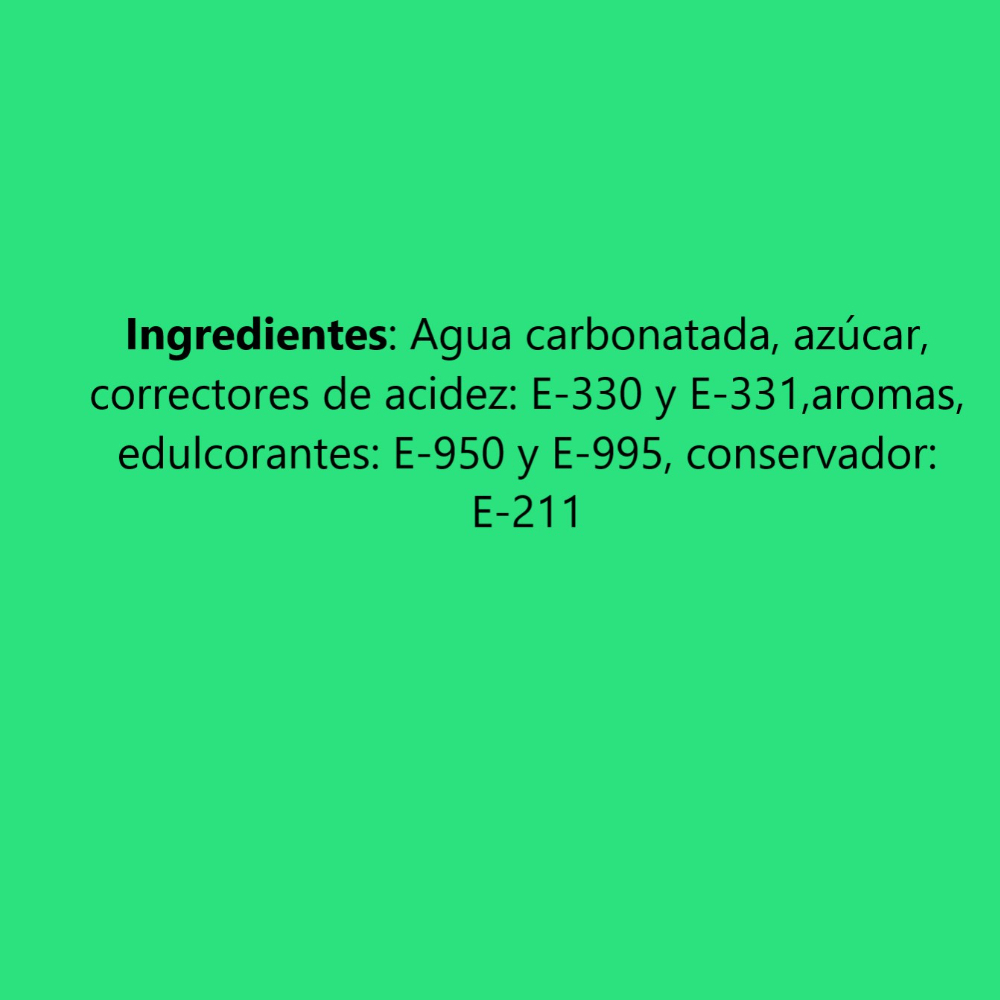 Bebida refrescante sabor a lima-limòn Del Sol (12x330ml) - Miniatura 3