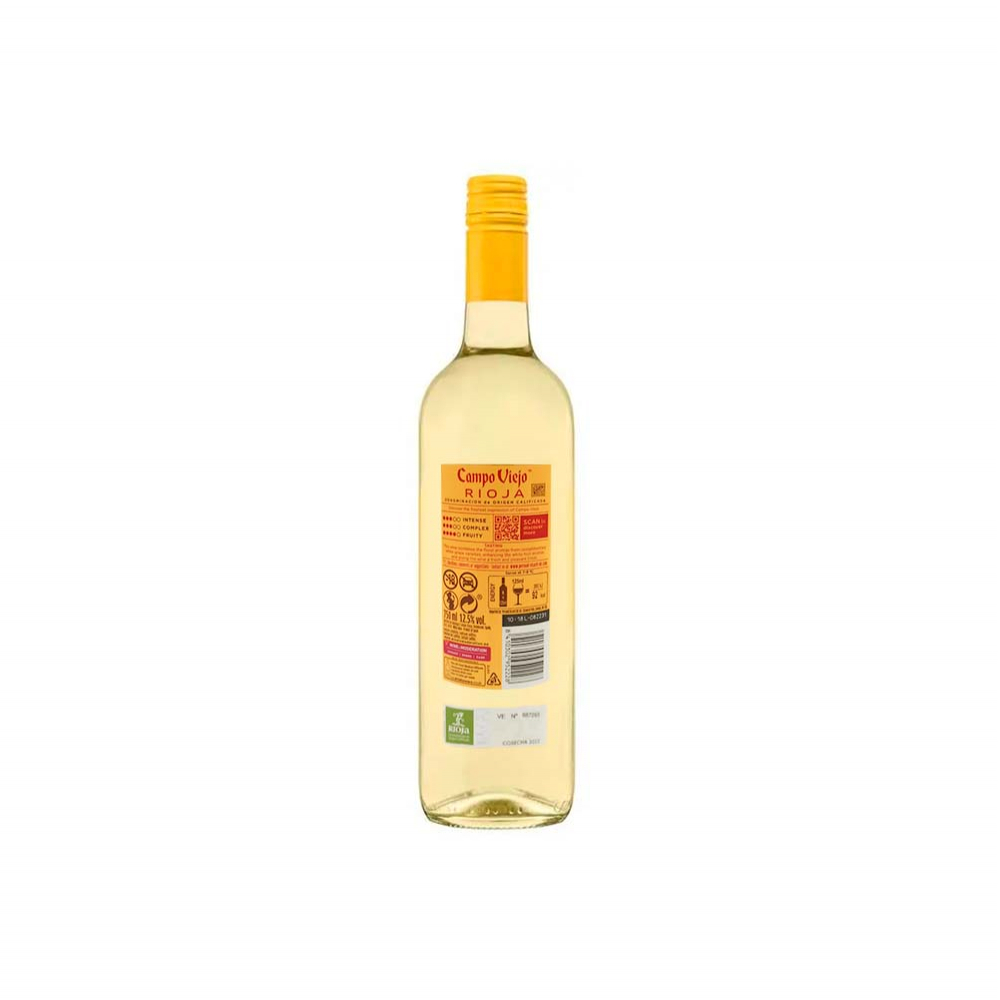 Vino blanco Rioja 2022 12.5 % vol Campo Viejo (750 ml) - Miniatura 2