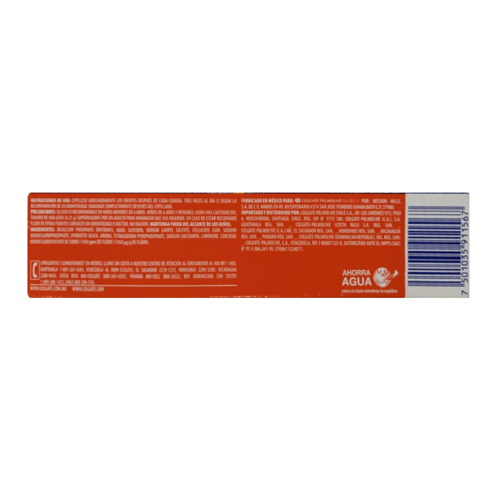 Pasta de dientes máxima protección anticaries Colgate (50 ml) - Miniatura 2