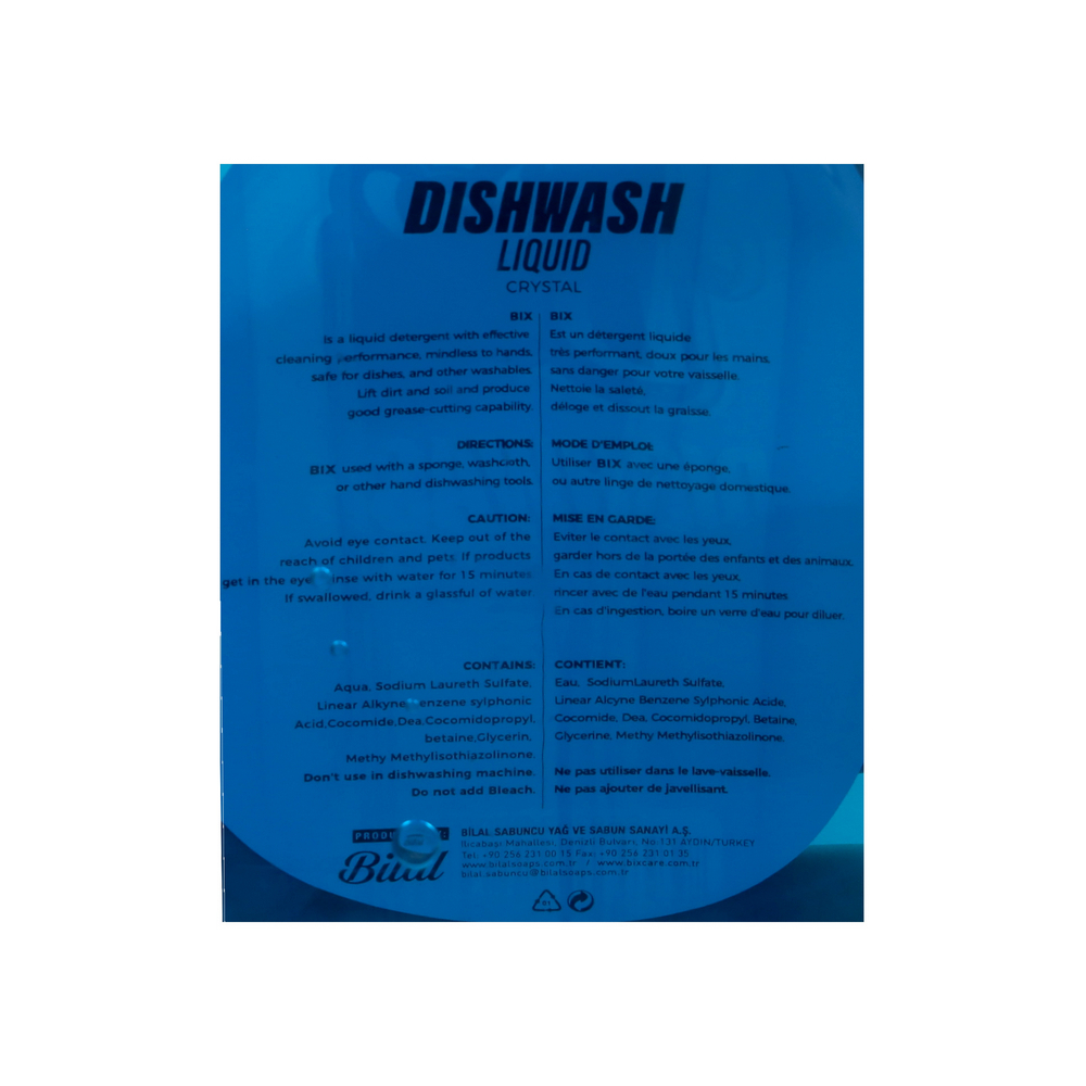 Detergente líquido para vajilla de cristal Bix (750 ml) - Miniatura 4