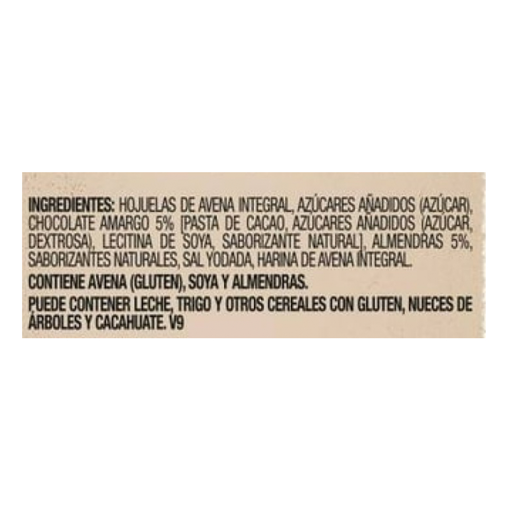 Avena integral instantanea sabor chocoalmendra Quaker (40 g / 1.41 oz) - Miniatura 3