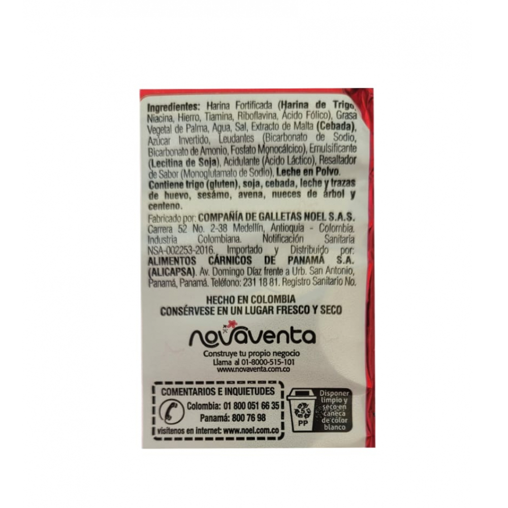 Galletas saladas tradicional Saltín Noel (102 g / 3.6 oz) - Miniatura 3