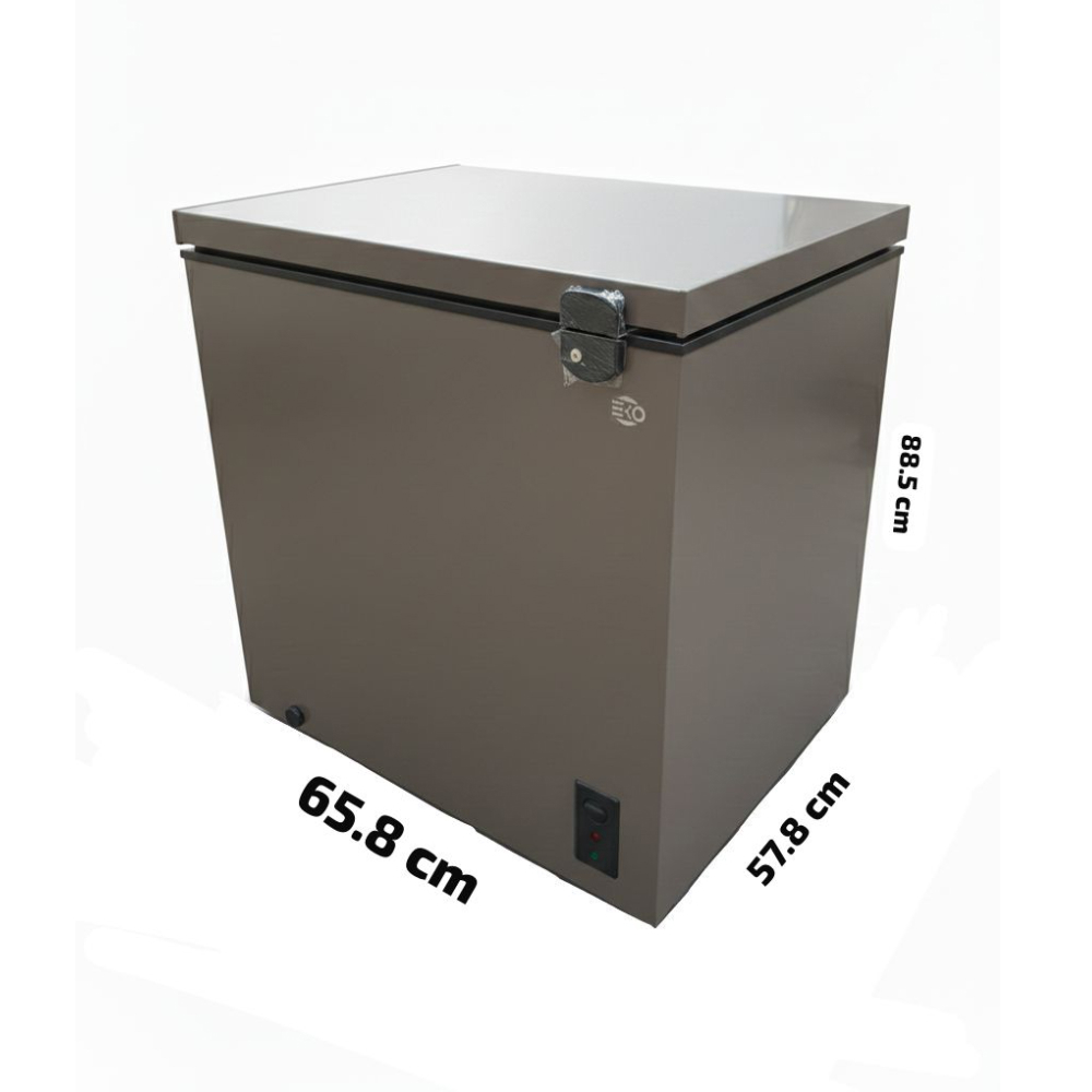 Congelador horizontal freezer gris 5 pies cúbicos EKO BD/BC-150EKO - Miniatura 4