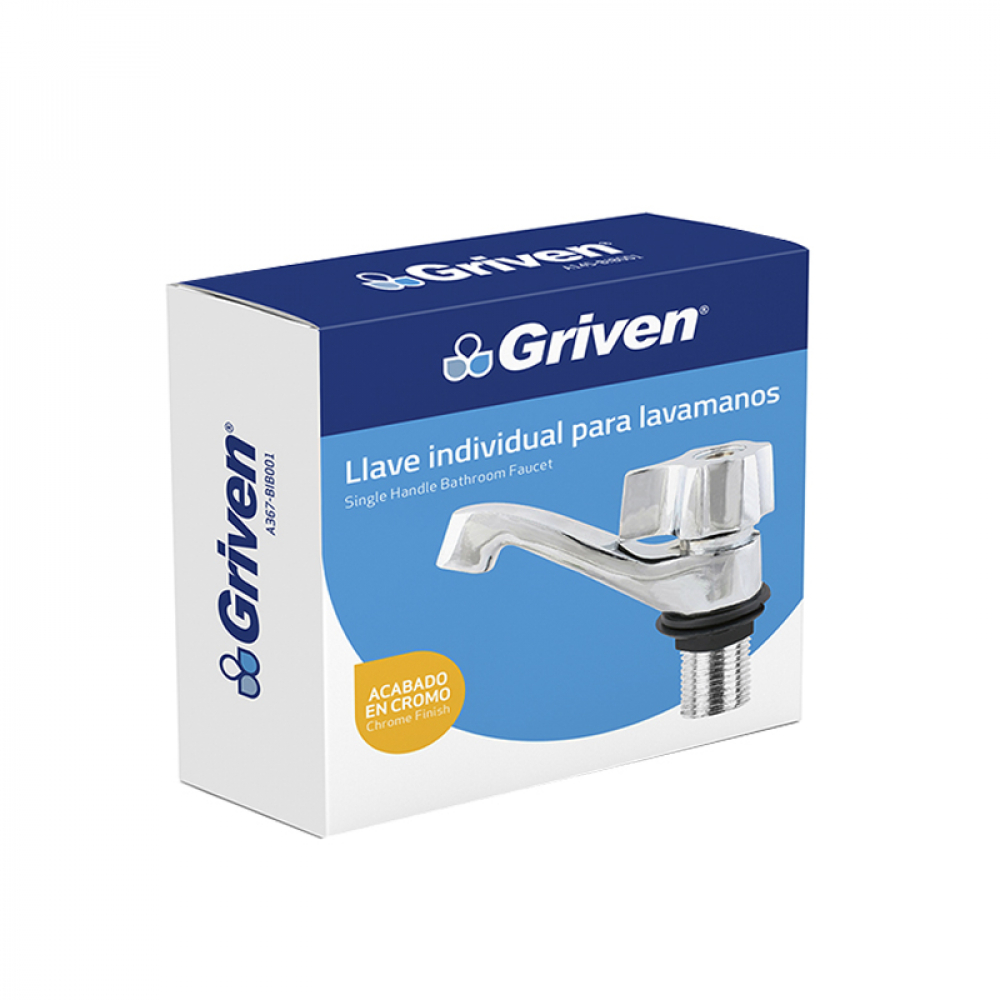 Llave - grifo - individual para lavamanos Griven - Miniatura 2