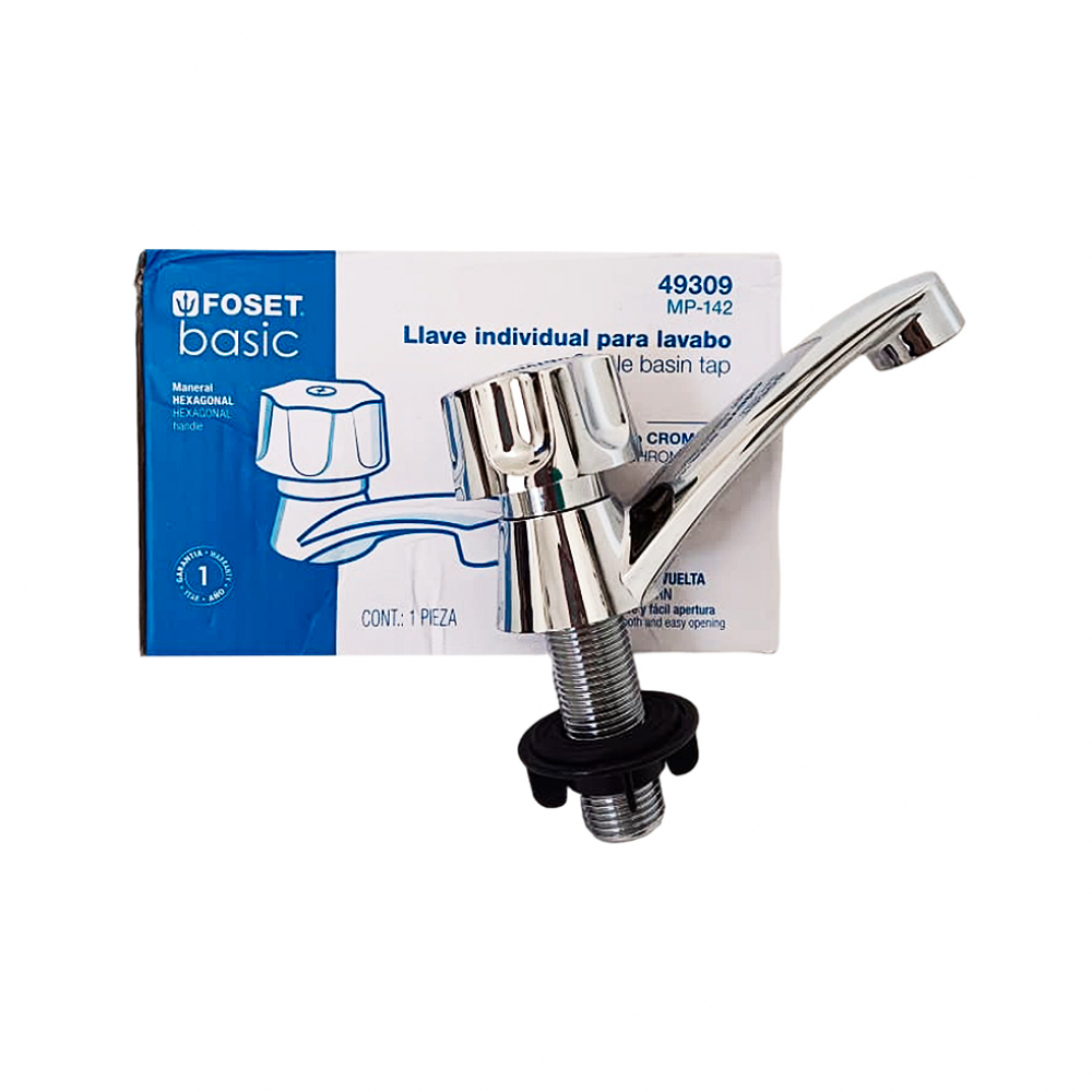 Llave individual para lavamanos Foset MP-142 - Miniatura 2