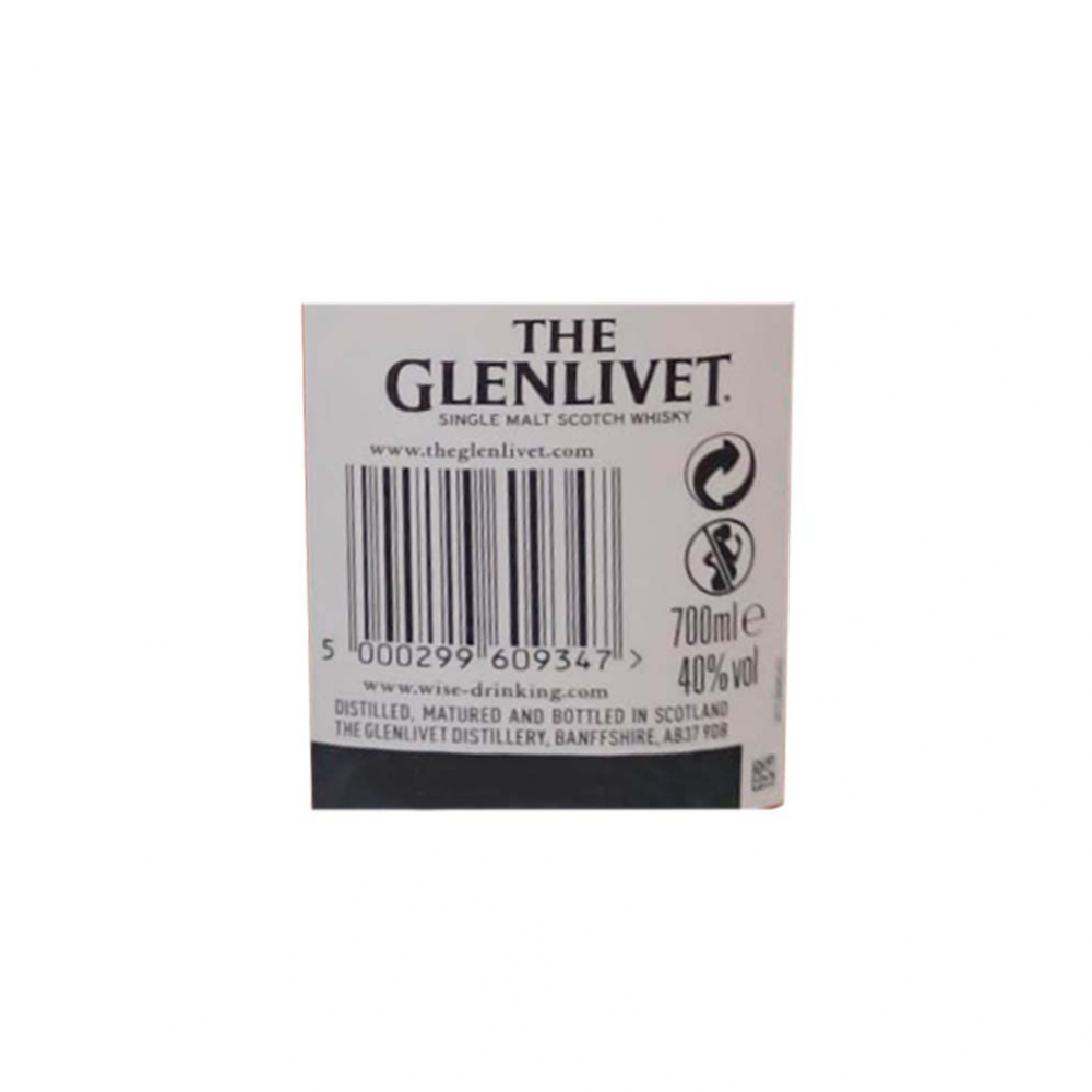 Whisky 40 % vol The Glenlivet (700 ml) - Miniatura 3