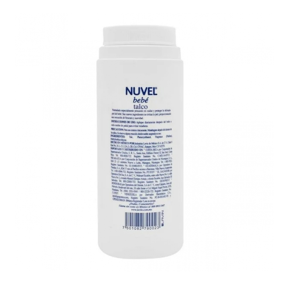 Talco para bebé Nuvel (100 g / 3.5 oz) - Miniatura 2