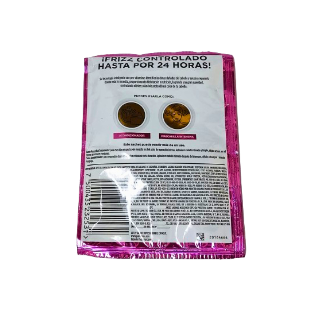 Tratamiento intensivo cabello dañado y teñido anti-frizz Pantene (27 ml) - Miniatura 2