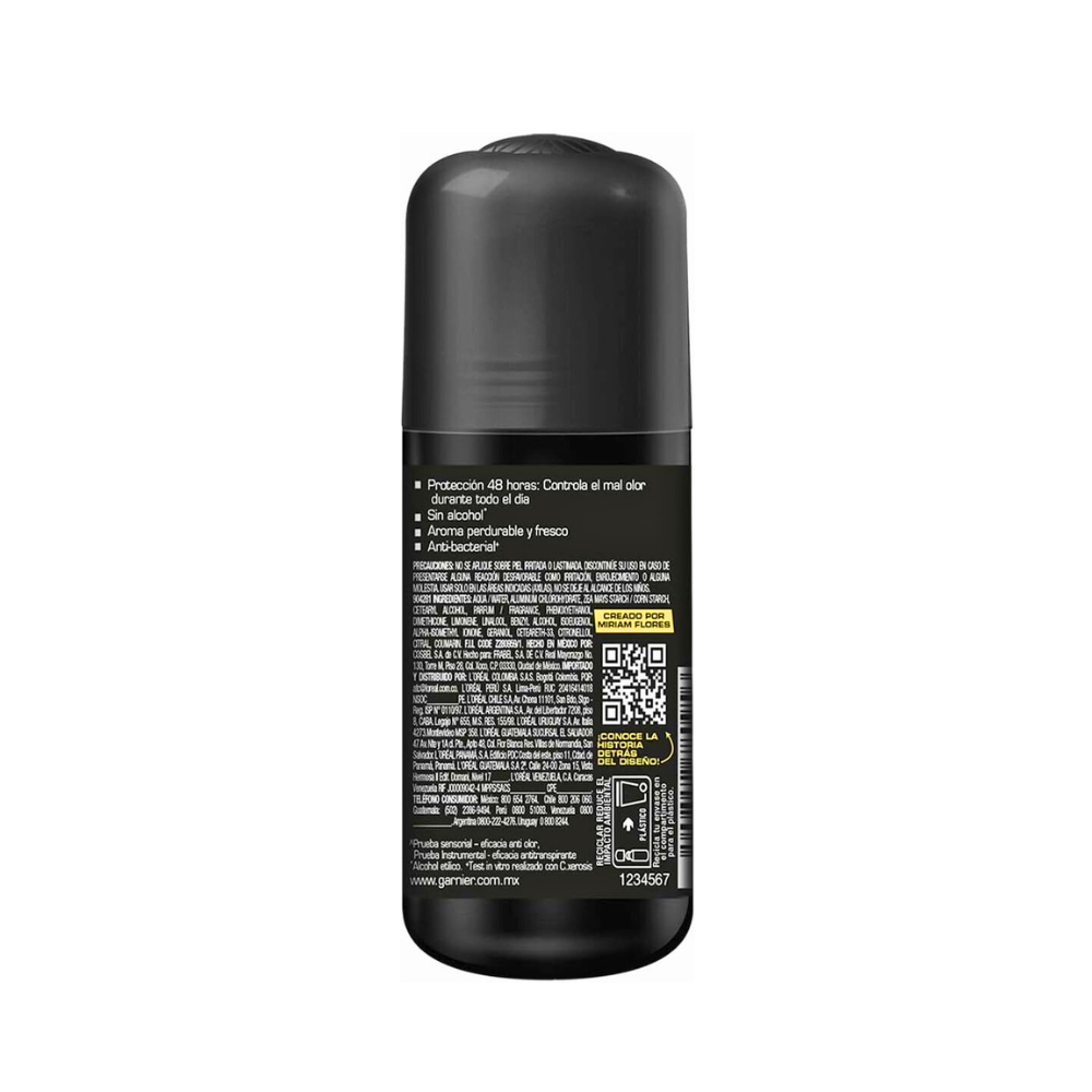 Desodorante antitranspirante para hombre Tattoo Obao Garnier (65 g / 2.29 oz) - Miniatura 2