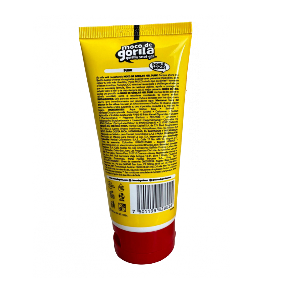 Gel para el cabello punk Moco de Gorila (80 g / 2.82 oz) - Miniatura 2