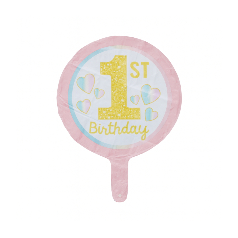 Globo Feliz 1er Cumpleaños Ballon (17 pulgadas) - Miniatura 4