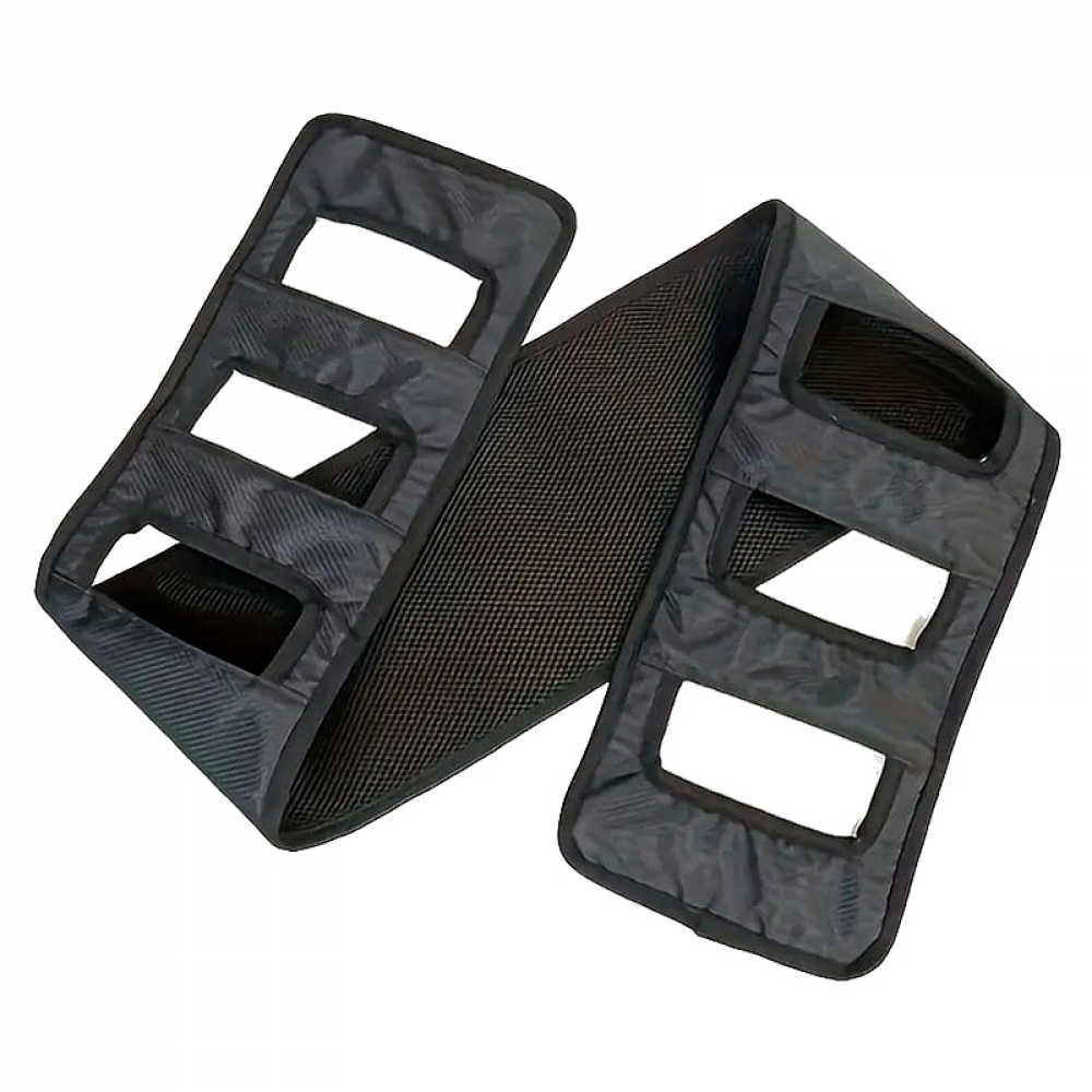 Cinturón de ayuda para levantar a pacientes encamados. Negro. - Miniatura 2