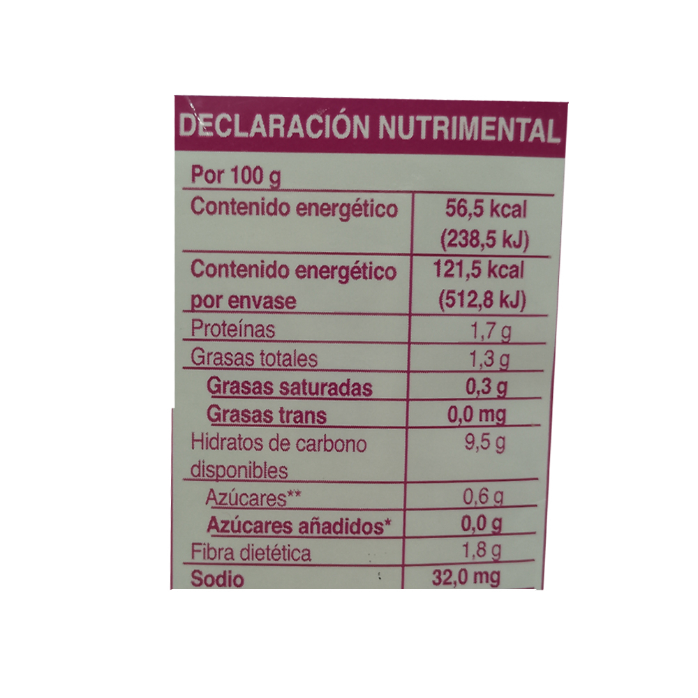 Avena instantánea integral sin azúcar sabor arádanos Ganvita (35 g / 1.23 oz) - Miniatura 4