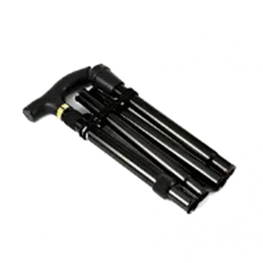 Bastón ligero plegable. Color negro. - Miniatura 2