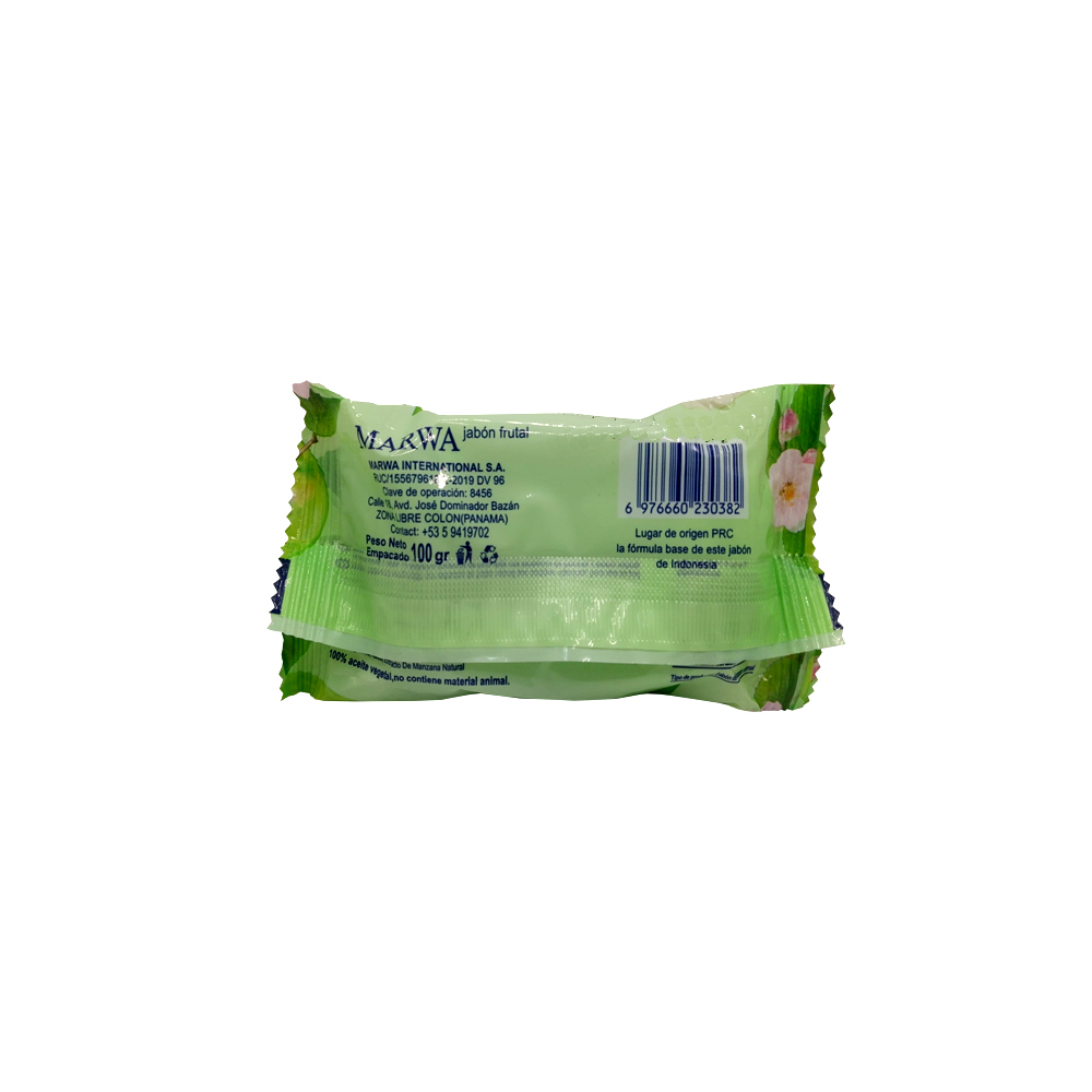Jabón frutal con extracto de manzana Marwa (100 g / 3.53 oz) - Miniatura 2