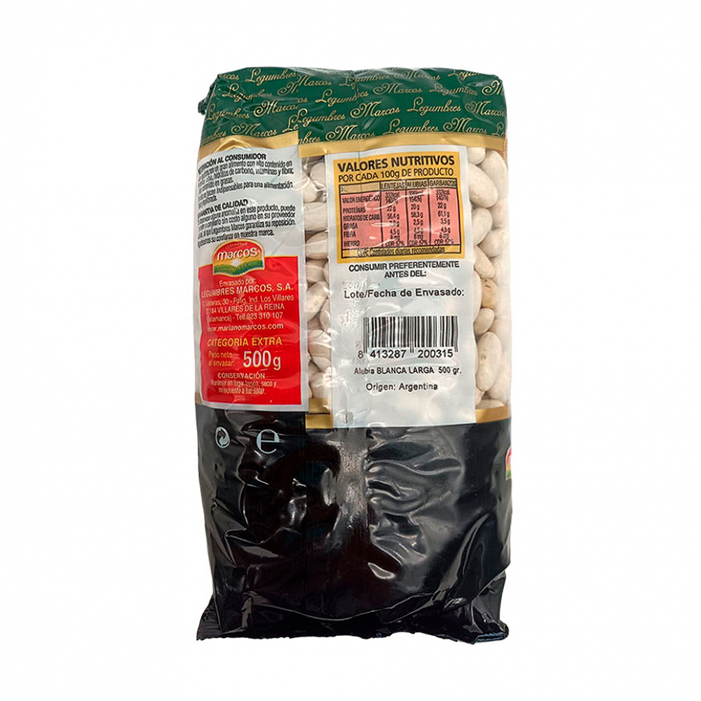 Alubias blancas Marcos (500 g / 1.10 lb) - Miniatura 2