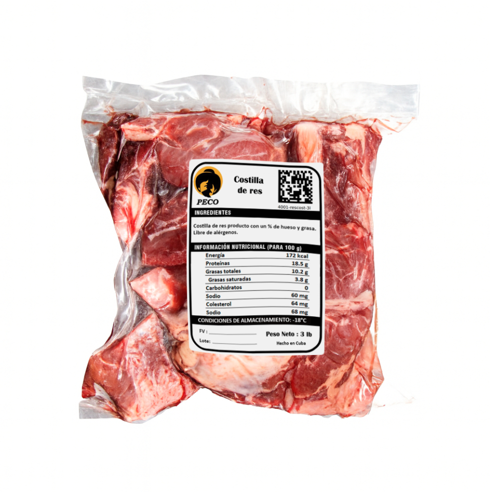 Costilla de res Peco (1.36 kg / 3 lb) - Miniatura 2