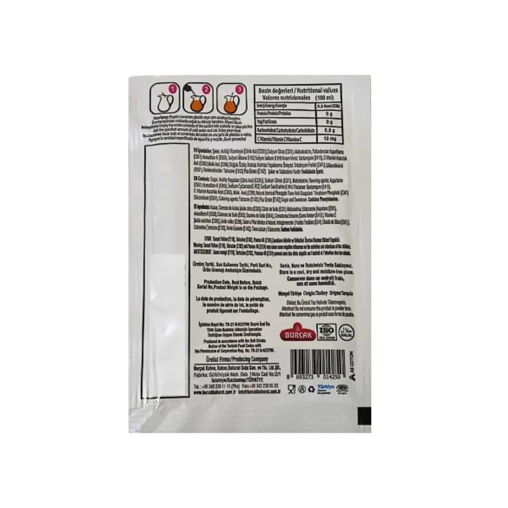 Refresco instantáneo sabor piña Fruit Dance (10 g) - Miniatura 2