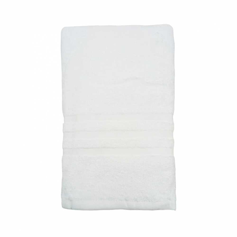 Toalla blanca Yara (50 x 90 cm) - Imagen 1