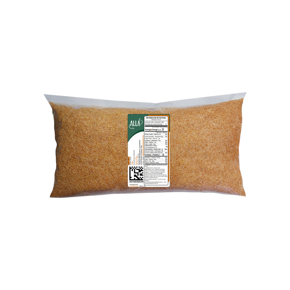 Ajo granulado ALLÁ (454 g / 1 lb) - Miniatura 4