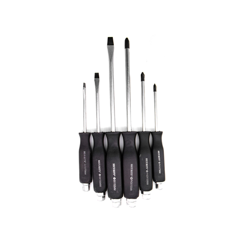 Juego de 6 destornilladores para llave ajustable Security - Miniatura 2