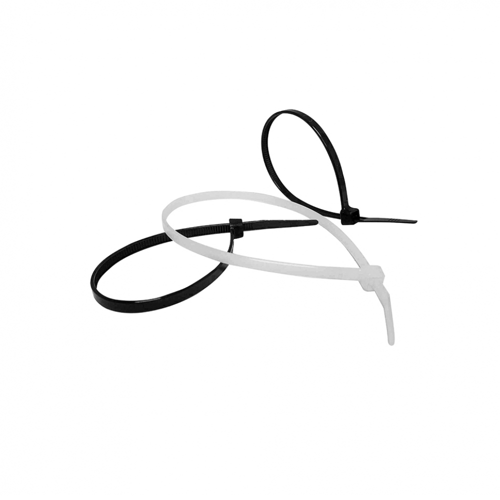 Bolsa de 100 zunchos plásticos - Bridas - de 2.5 mm x 200 mm Security - Miniatura 2