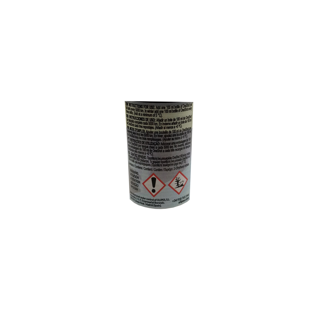 Tratamiento preventivo para combustible Diesel One Shot Olipes (100 ml) - Miniatura 3