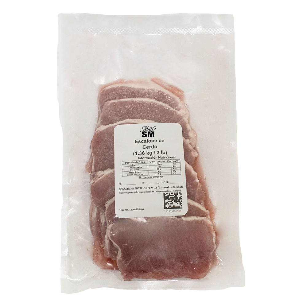 Escalope de cerdo May SM (1.36 kg / 3 lb) - Miniatura 2