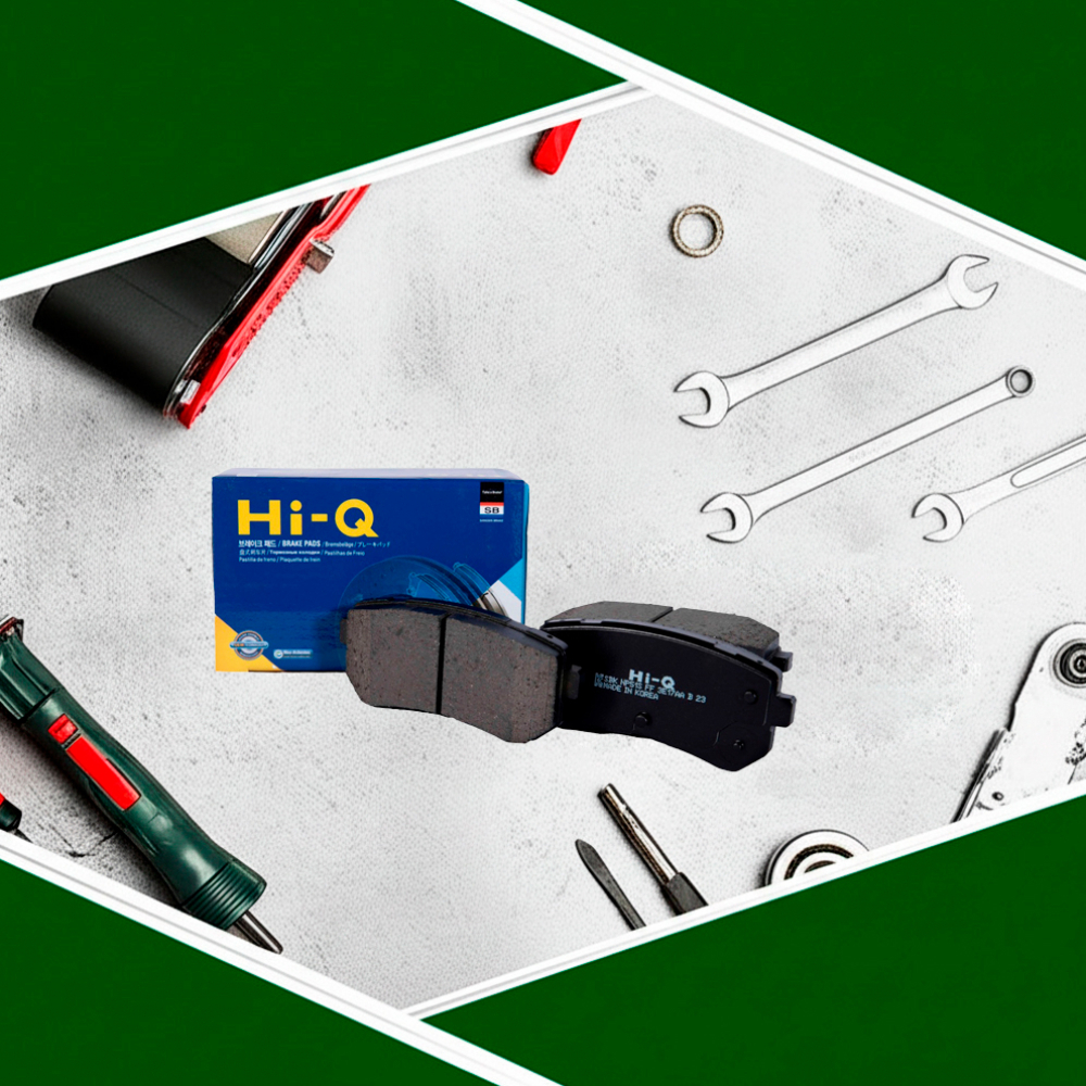 Pastillas de freno trasero morning SP 1406 Hi-Q - Miniatura 2