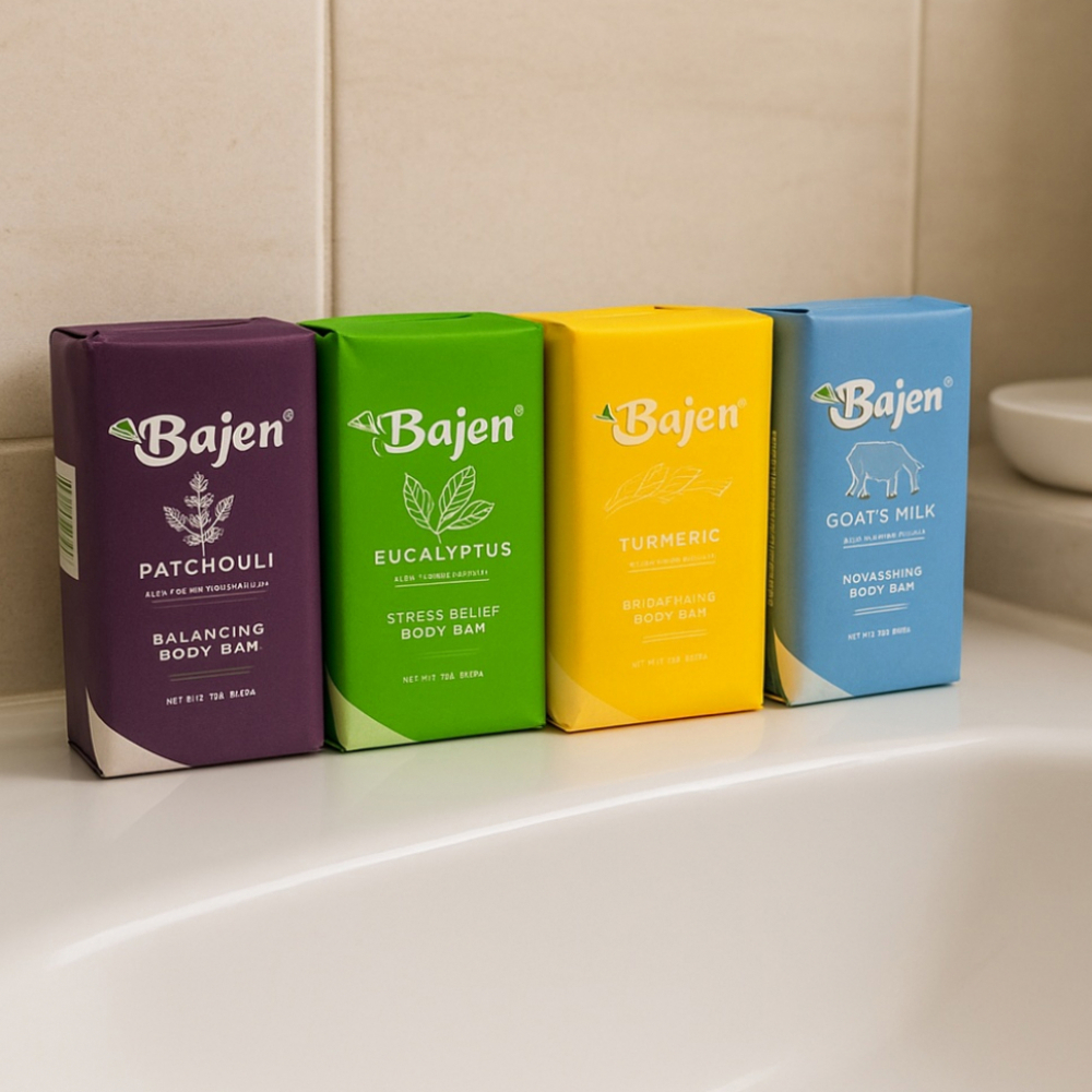 Jabón de tocador especial leche de cabra Bajen (5 x 200 g / 7.05 oz) - Miniatura 3