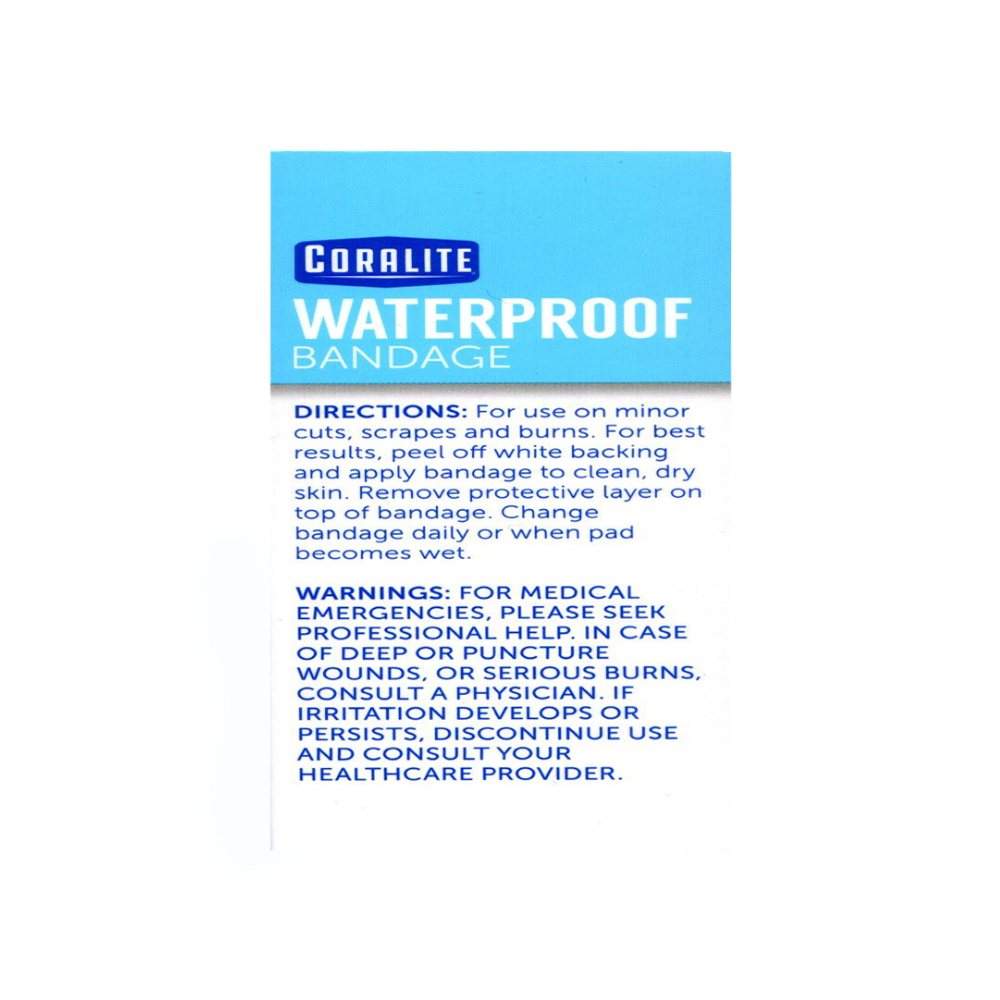 Vendaje adhesivo impermeable transparente Coralite (30 U) - Miniatura 4
